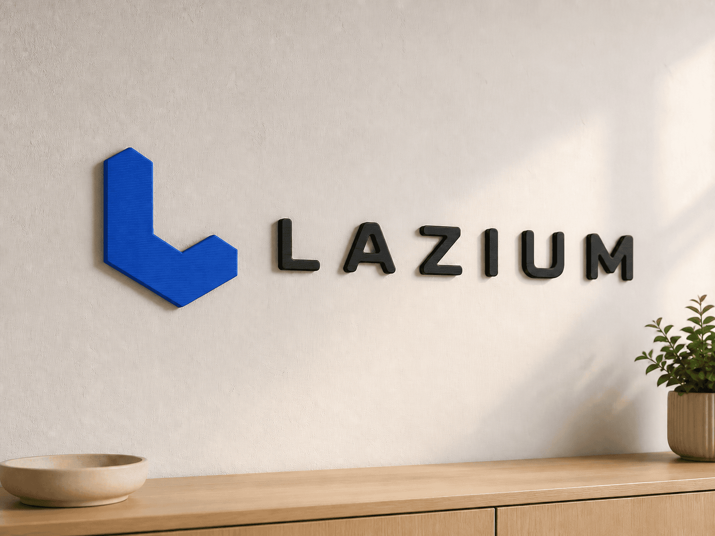 Enseigne murale LAZIUM
